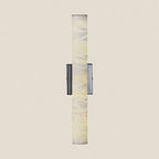 Modern Luxury Vertical Alabaster Wall Sconce
