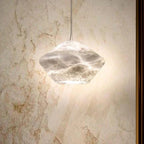 Decorative Modern Alabaster Bedside Pendant Light
