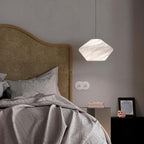 Decorative Modern Alabaster Bedside Pendant Light