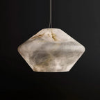 Decorative Modern Alabaster Bedside Pendant Light