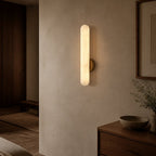 Modern Alunari Wall Sconce in a warm hallway interior