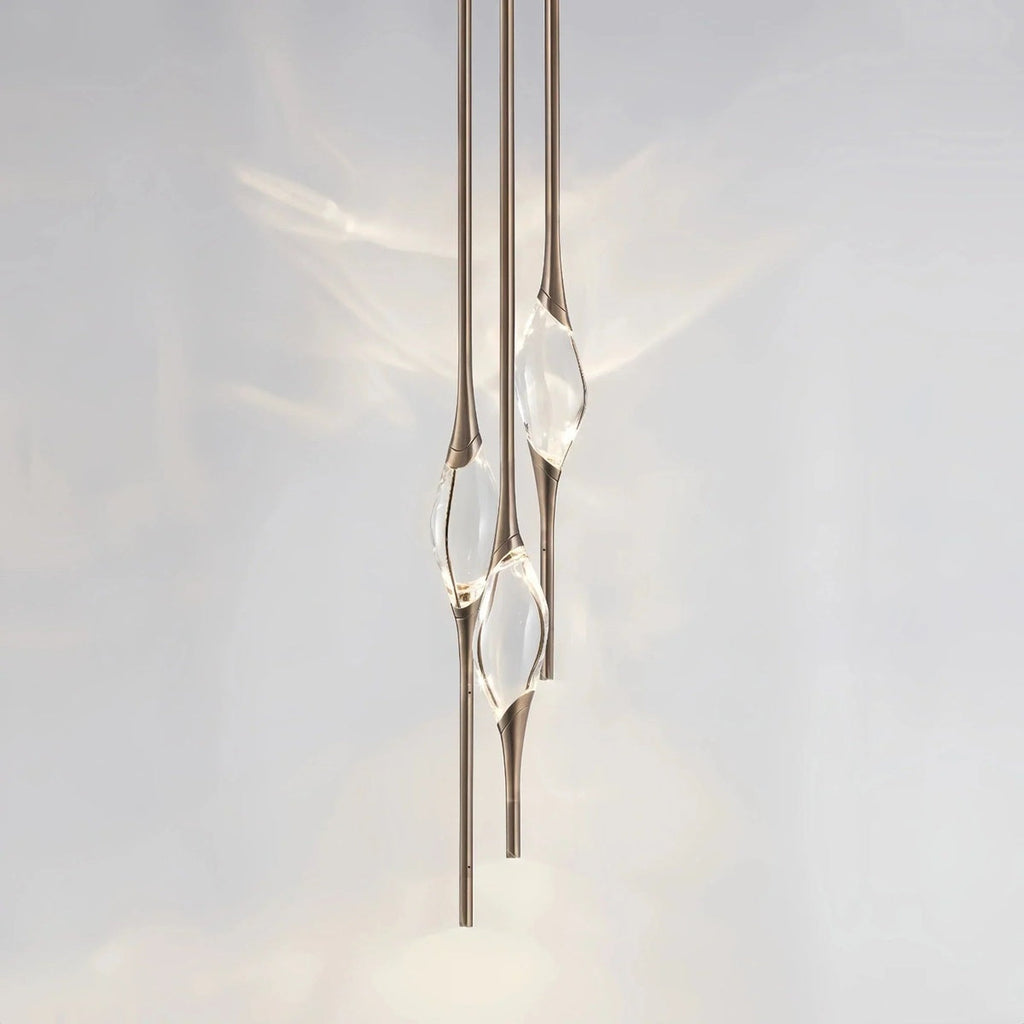 Minimalism 12 Round Chandelier 3-Light