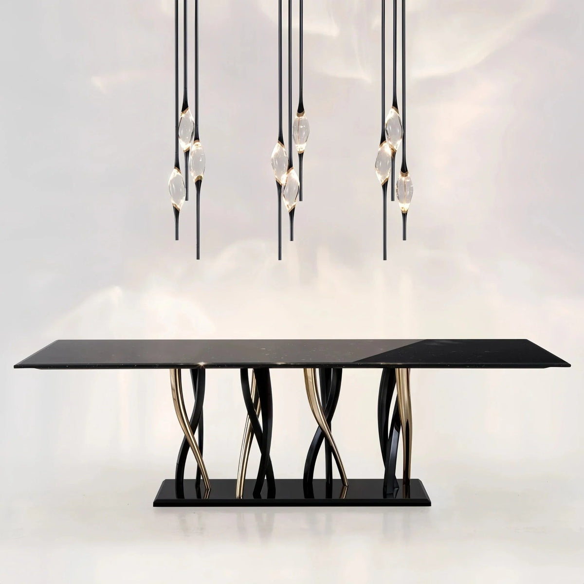 Minimalism 12 Round Chandelier 3-Light