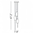 Minimalism 12 Round Chandelier 3-Light