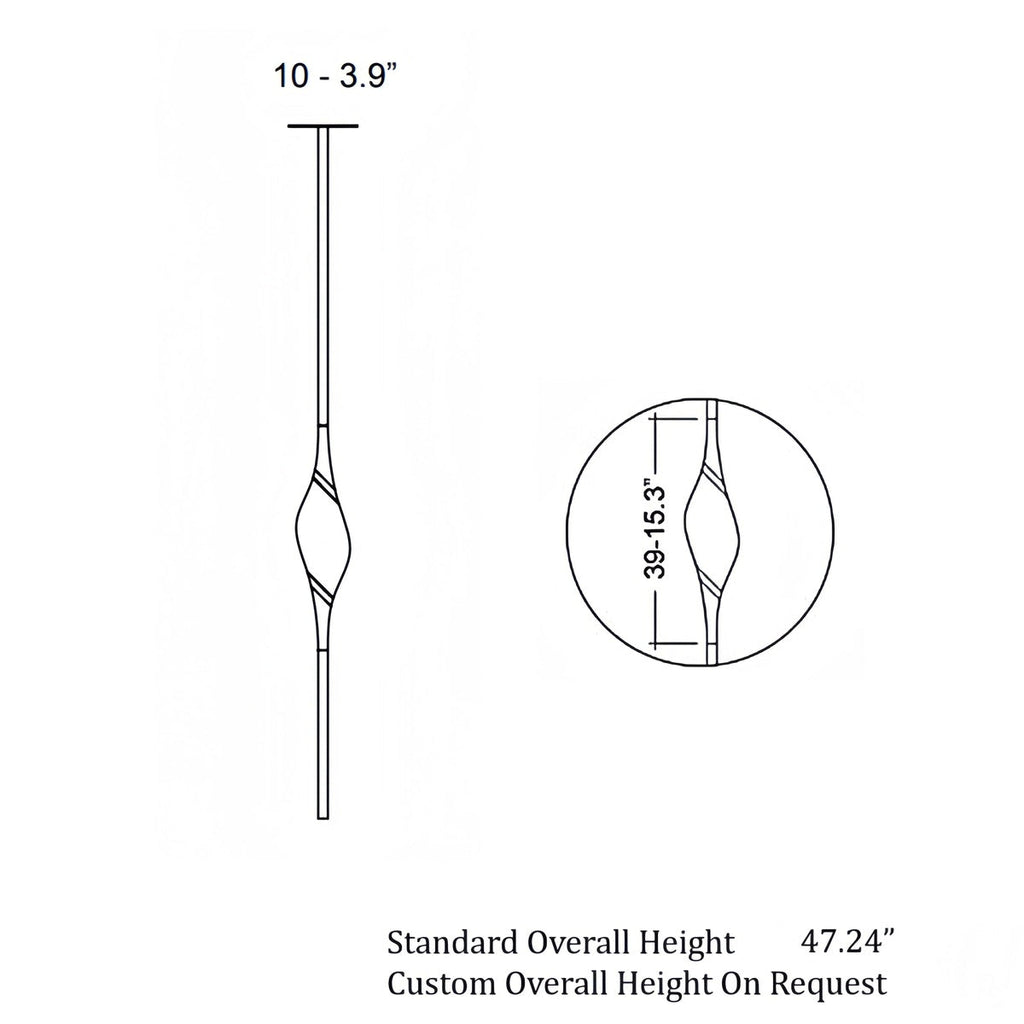 Minimalism Pezzo 12 Pendant