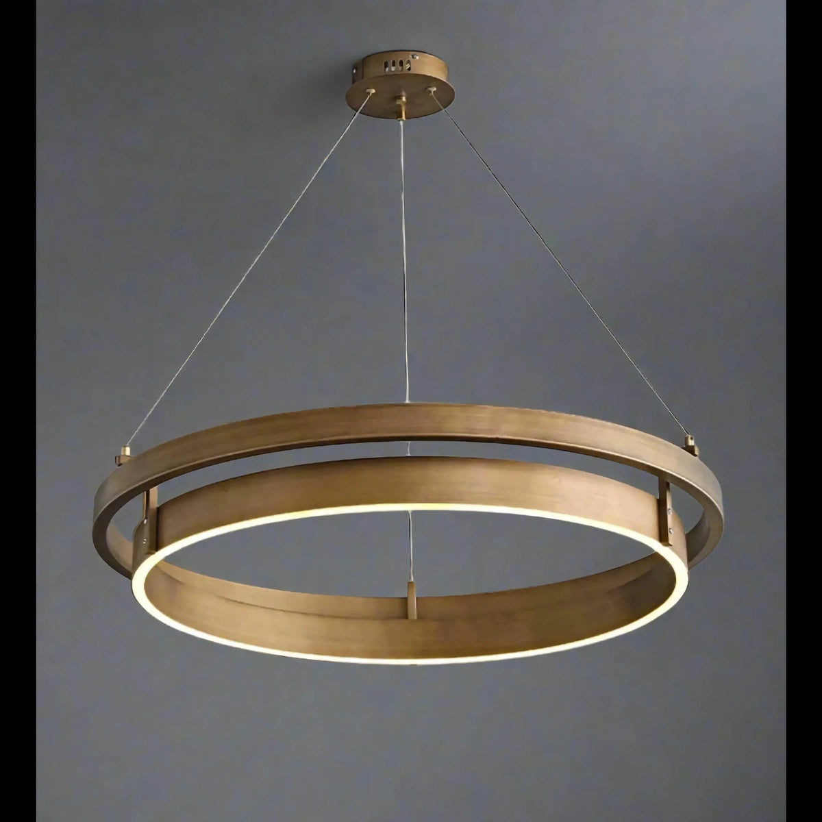 Modern Minimalist Round Chandelier