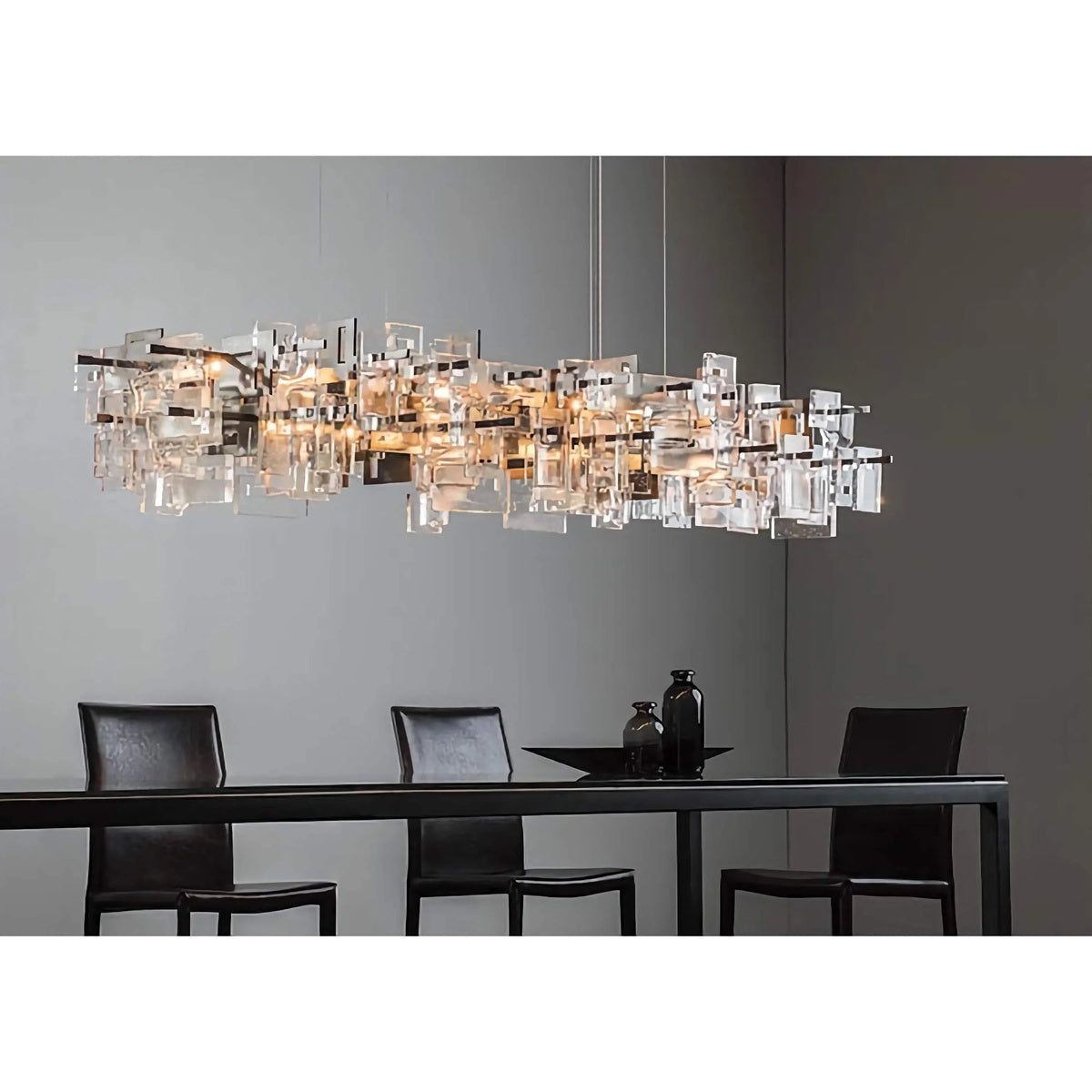 Modern Linear Chandelier