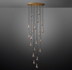 Rain Round Modern Chandelier Light 18"/36"/47"/60"