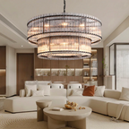 San Marco Two-Tier Round Chandelier 60"
