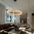 Rivage Round Chandelier 40"