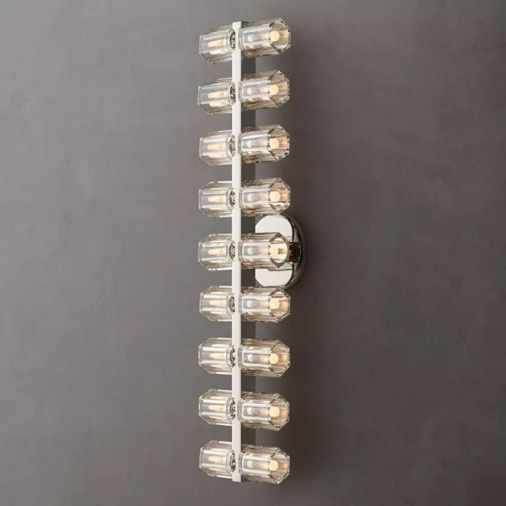 Arcachon 18-Light K9 Crystal Wall Sconce
