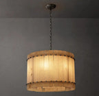 San Marco Alabaster Round Chandelier 22"/37"/48"/60"