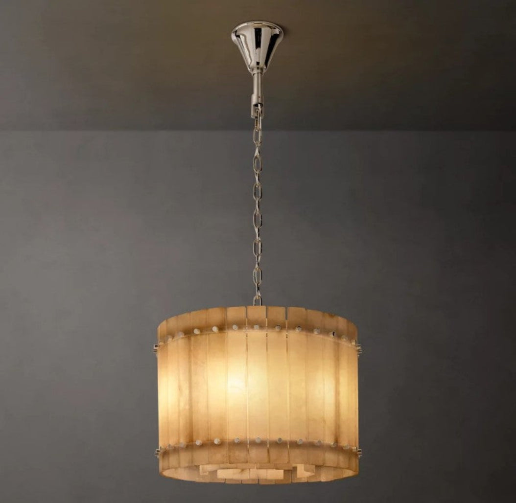 San Marco Alabaster Round Chandelier 22"/37"/48"/60"