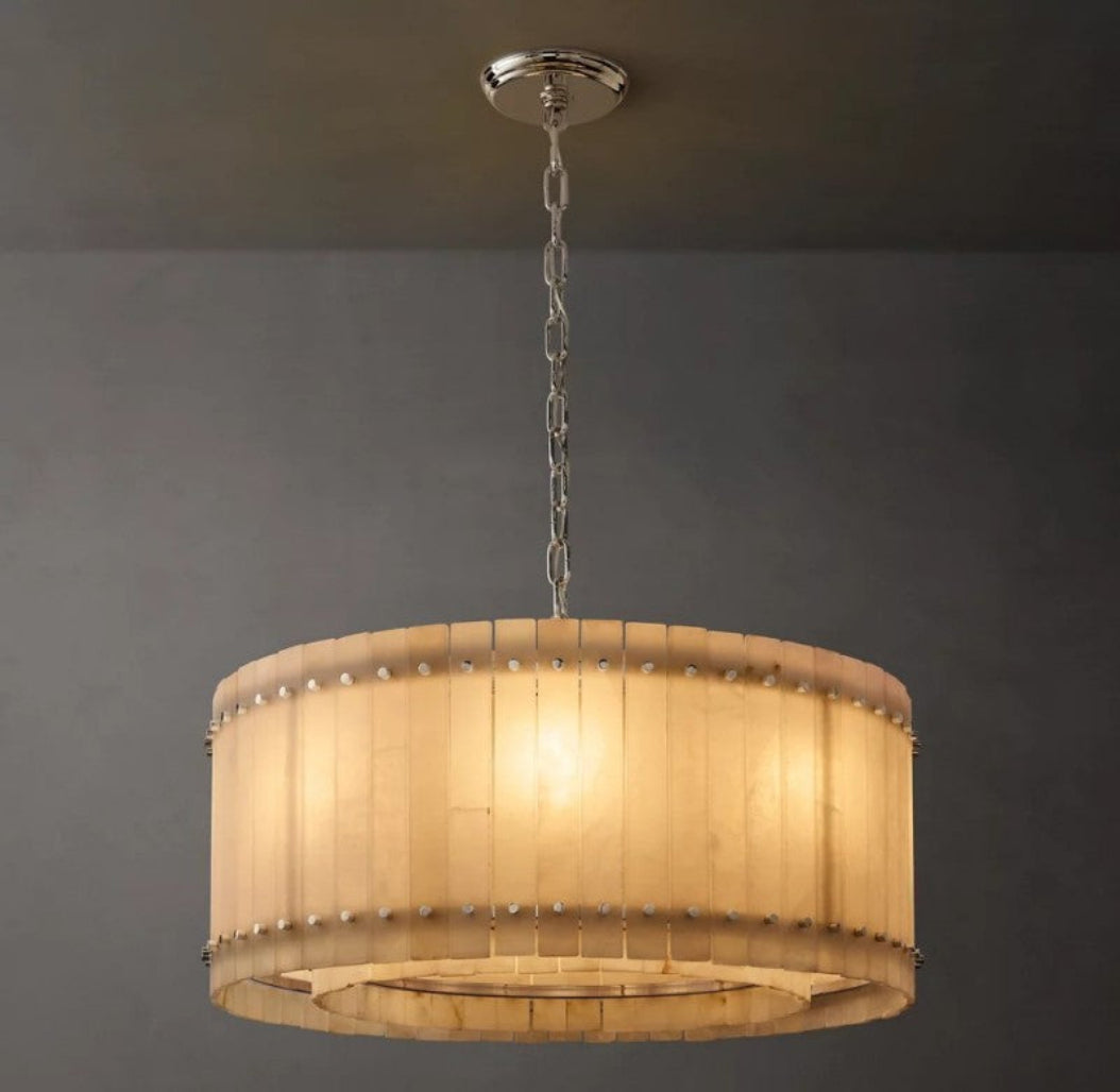 San Marco Alabaster Round Chandelier 22"/37"/48"/60"