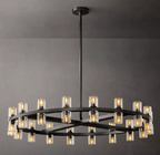 Arcachon Round Crystal Chandelier 36"