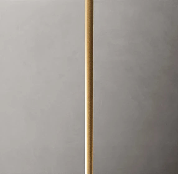 Audubon Modern Alabaster Single Bar Linear Chandelier W60"