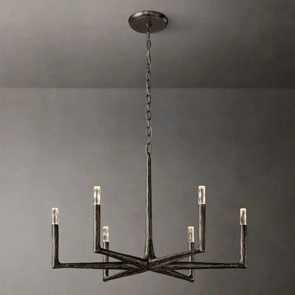 Thaddeus Round Chandelier 48"