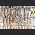 1920s Odeon Crystal Multi-Tier Round Chandelier 20"/32"/44"