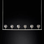 Boule De Cristal Clear Linear Chandelier 60"