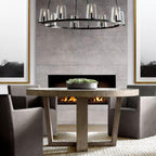 Pauillac Round Glass Chandelier 60"