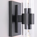 Ravelle Modern Glass Wall Sconce