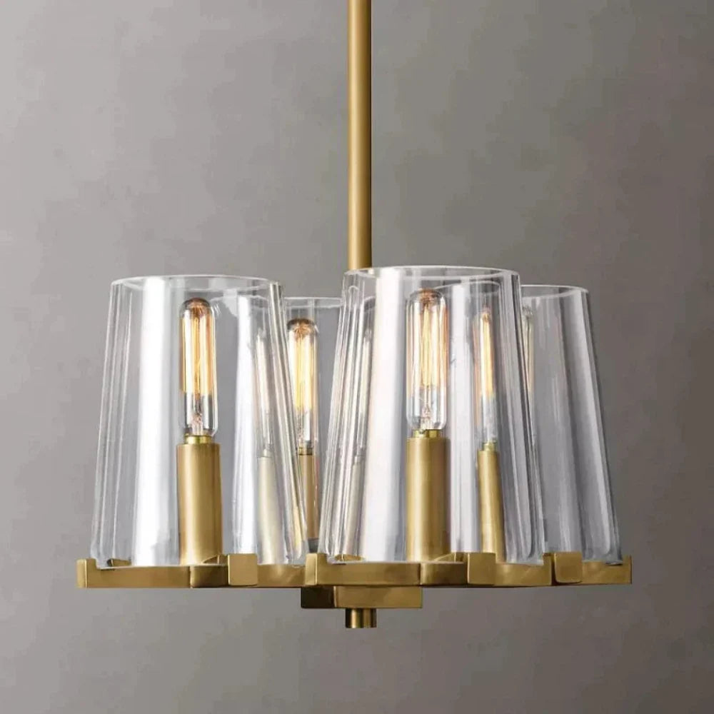 Pauillac 4-Light Glass Pendant Light
