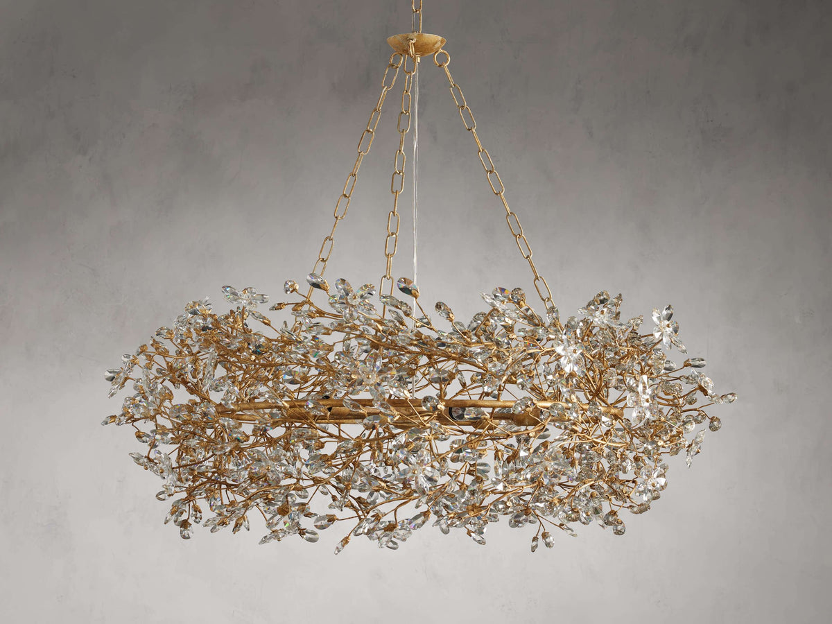 Fiore Crown Chandelier39" 48" 60"