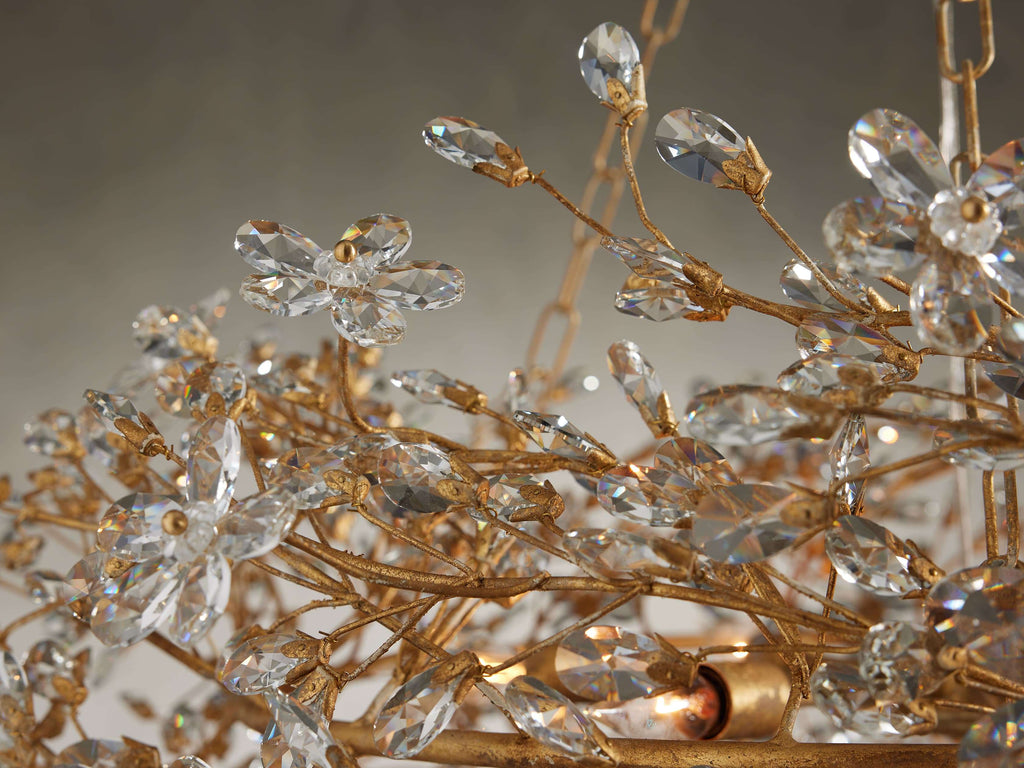 Fiore Crown Chandelier39" 48" 60"