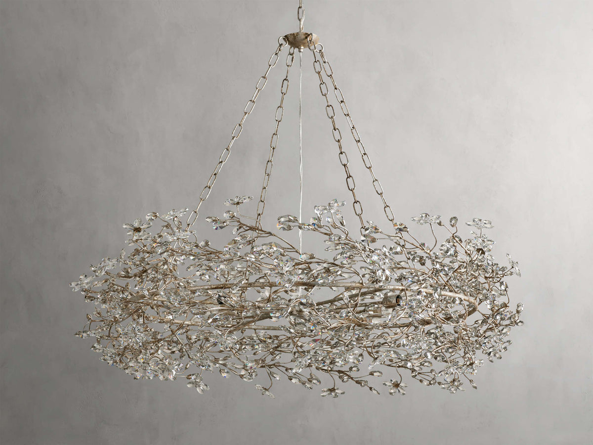 Fiore Crown Chandelier39" 48" 60"