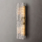 Lattice Glass Wall Sconce 30"