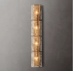 Lattice Glass Wall Sconce 42"