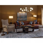 Remolina Modern Glass 2-Tier Chandelier