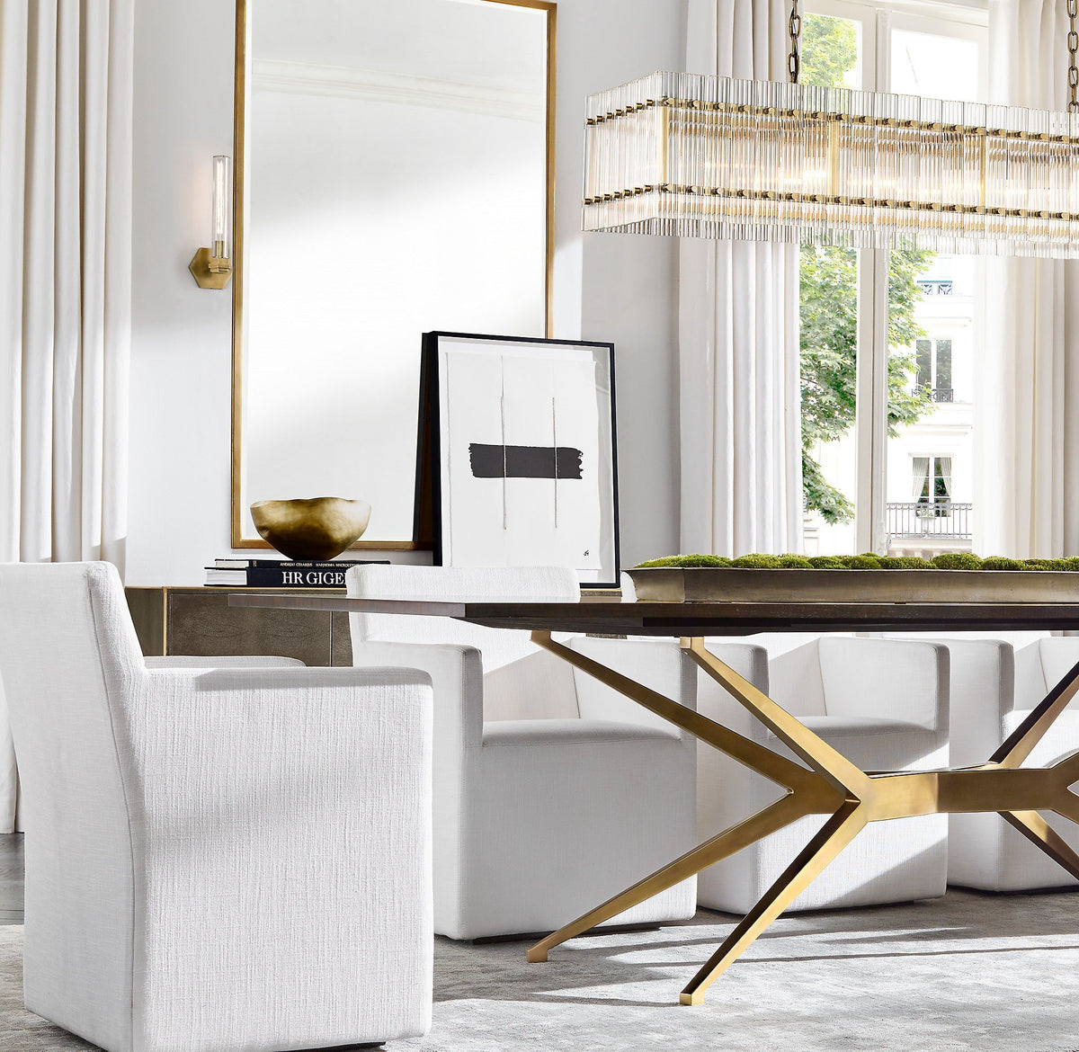 San Marco Linear Chandelier 54"