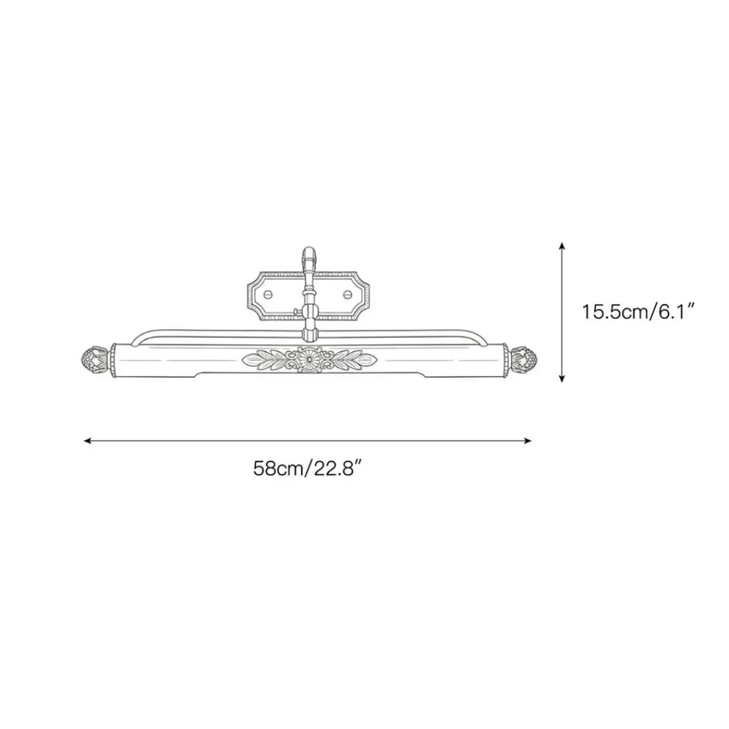 Modern Pania Brass Wall Lamp Picture Light