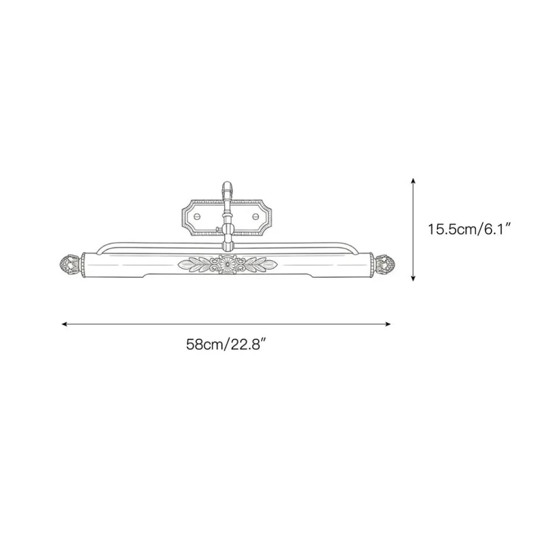 Modern Pania Brass Wall Lamp Picture Light