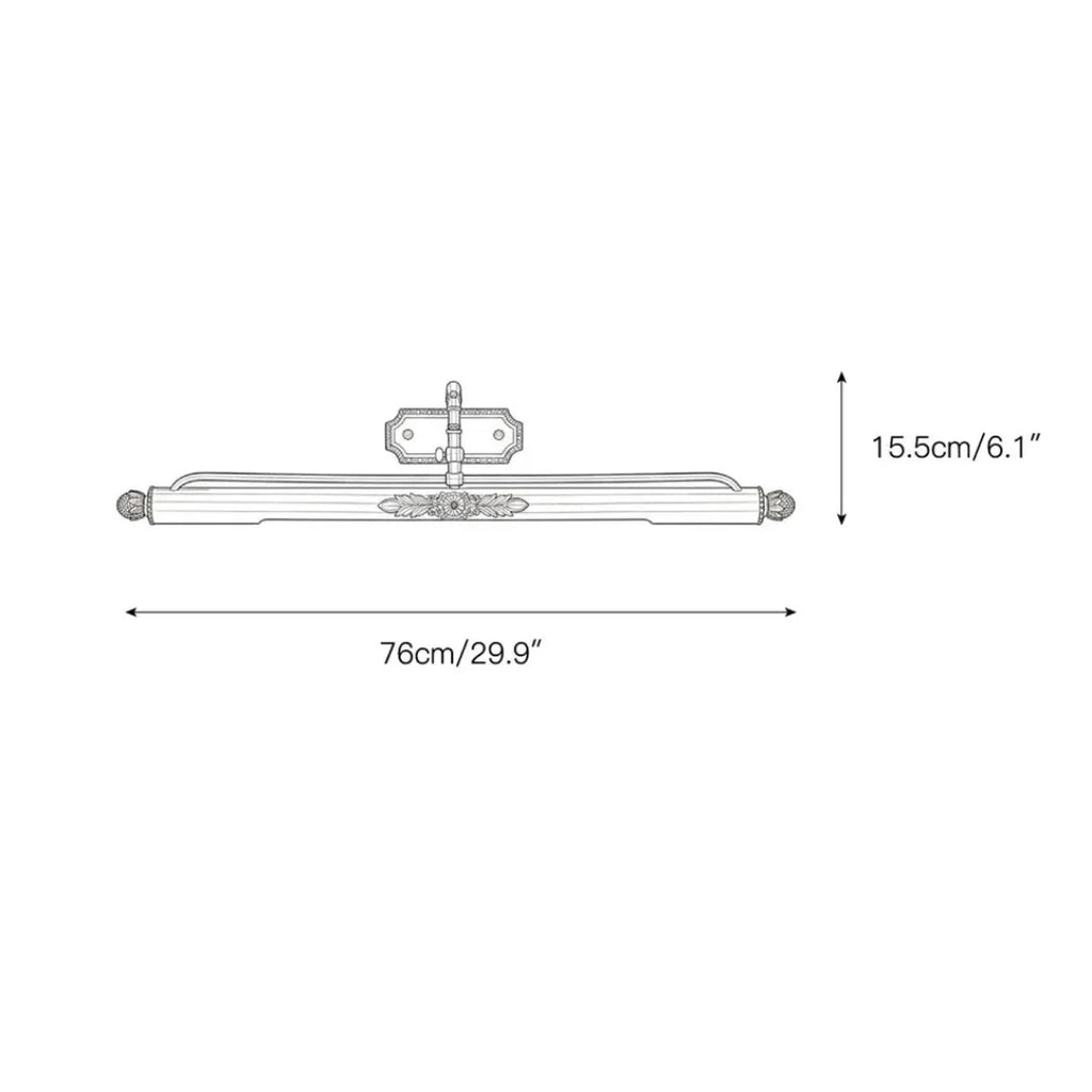 Modern Pania Brass Wall Lamp Picture Light