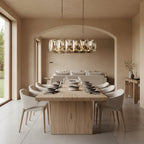 Harlow Crystal Rectangular Chandelier 42"