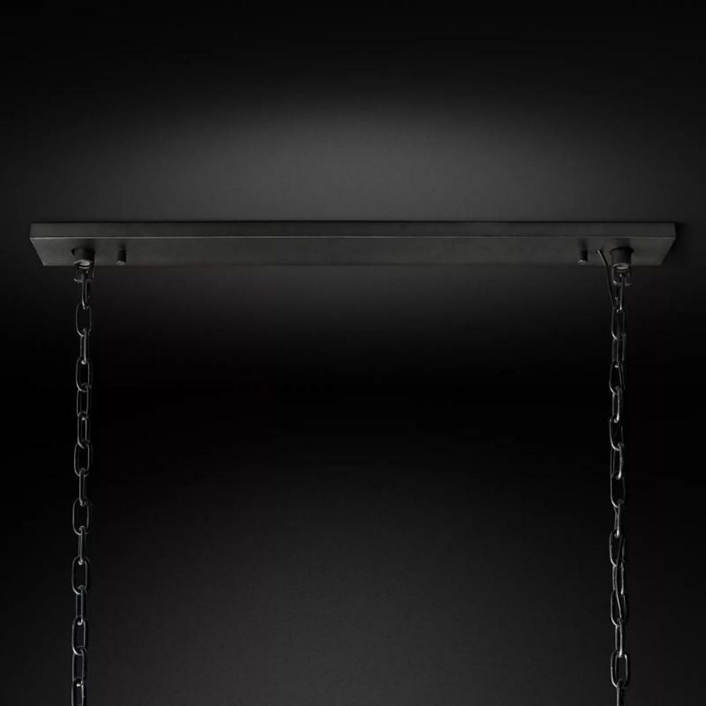 Harlow Crystal Rectangular Chandelier 74"