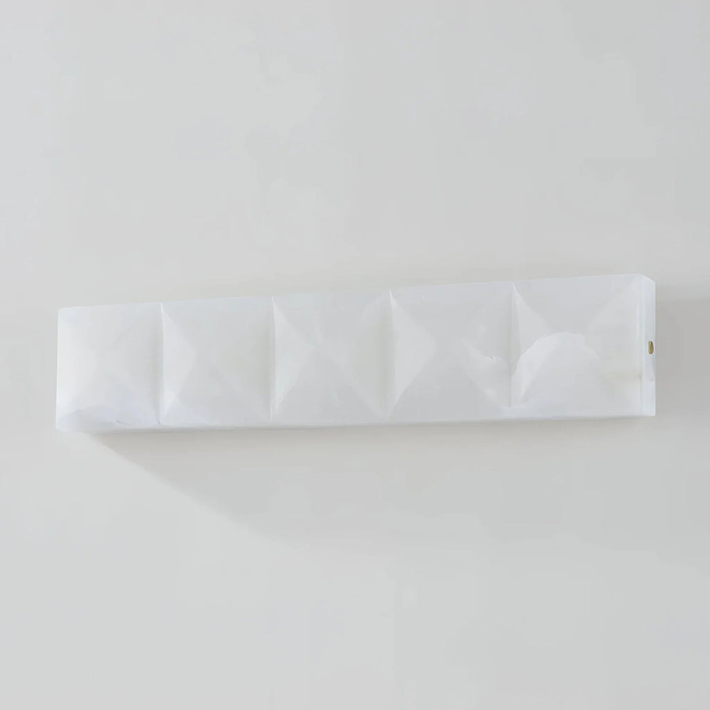 Prism Modern Alabaster Wall Sconce
