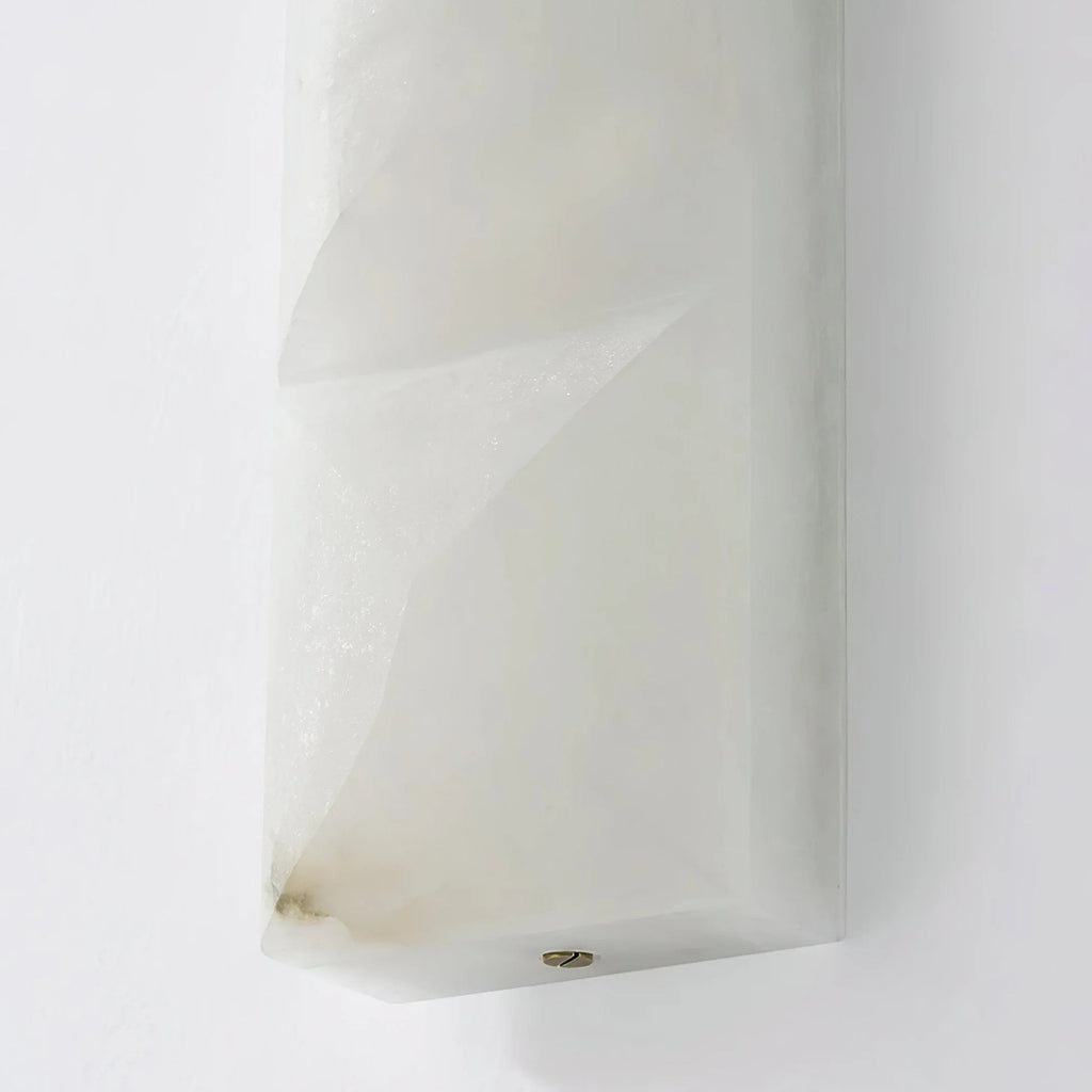 Prism Modern Alabaster Wall Sconce