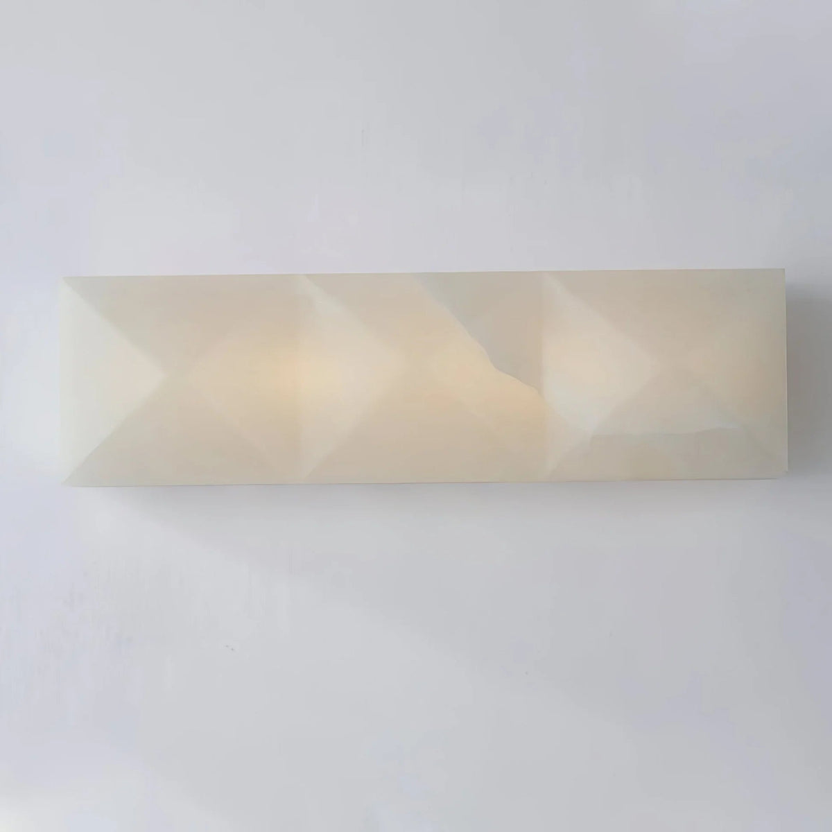 Prism Modern Alabaster Wall Sconce