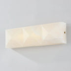 Prism Modern Alabaster Wall Sconce