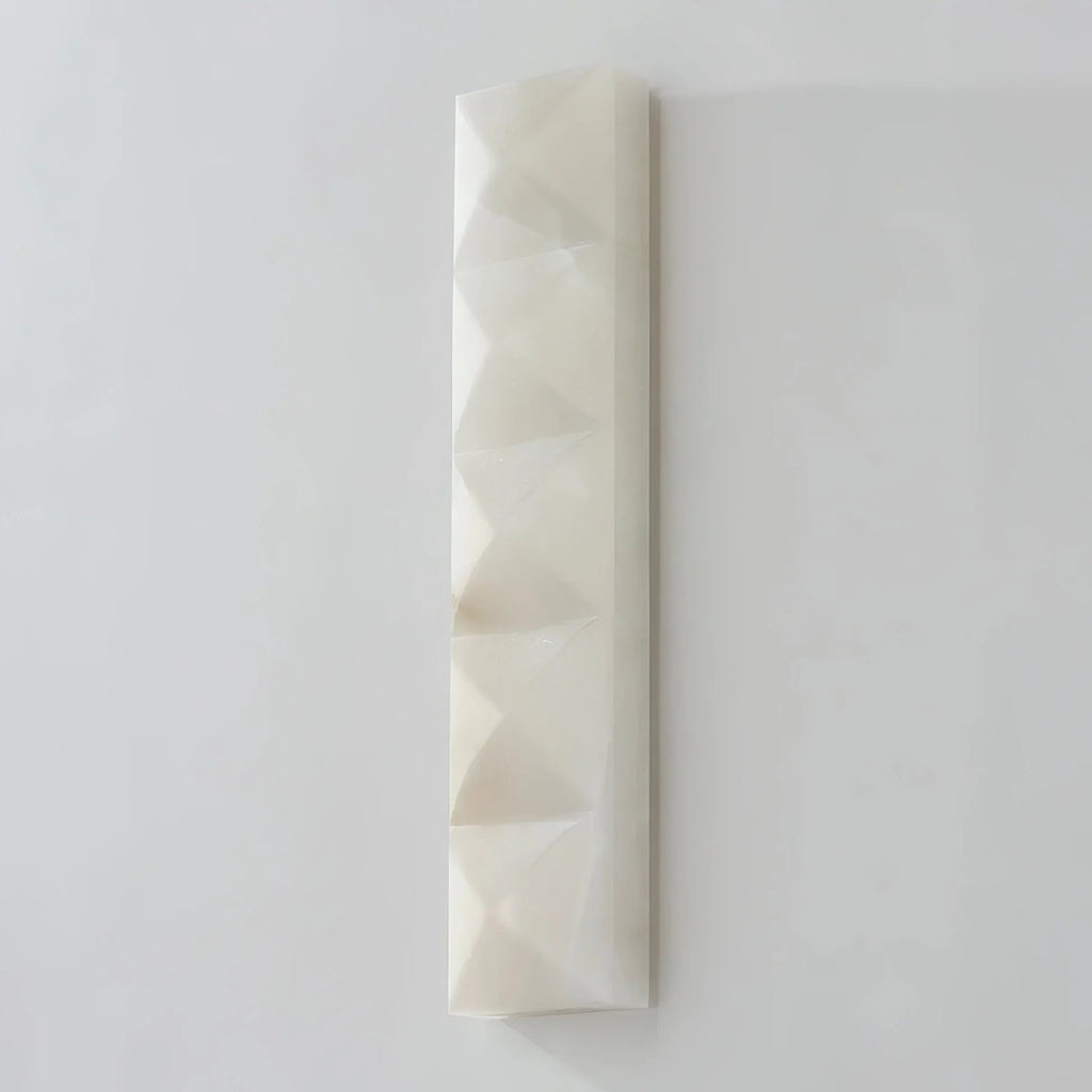 Prism Modern Alabaster Wall Sconce