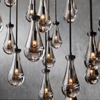 Rain Linear Modern Chandelier Light 54"