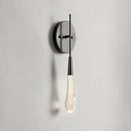Solitaire Crystal Wall Sconce