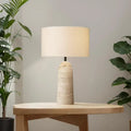 Solana | Travertine Table Lamp