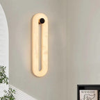 Lucrezia | Brass and Alabaster Linear Wall Sconce