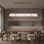 Doré | Long Alabaster Kitchen Island Pendant