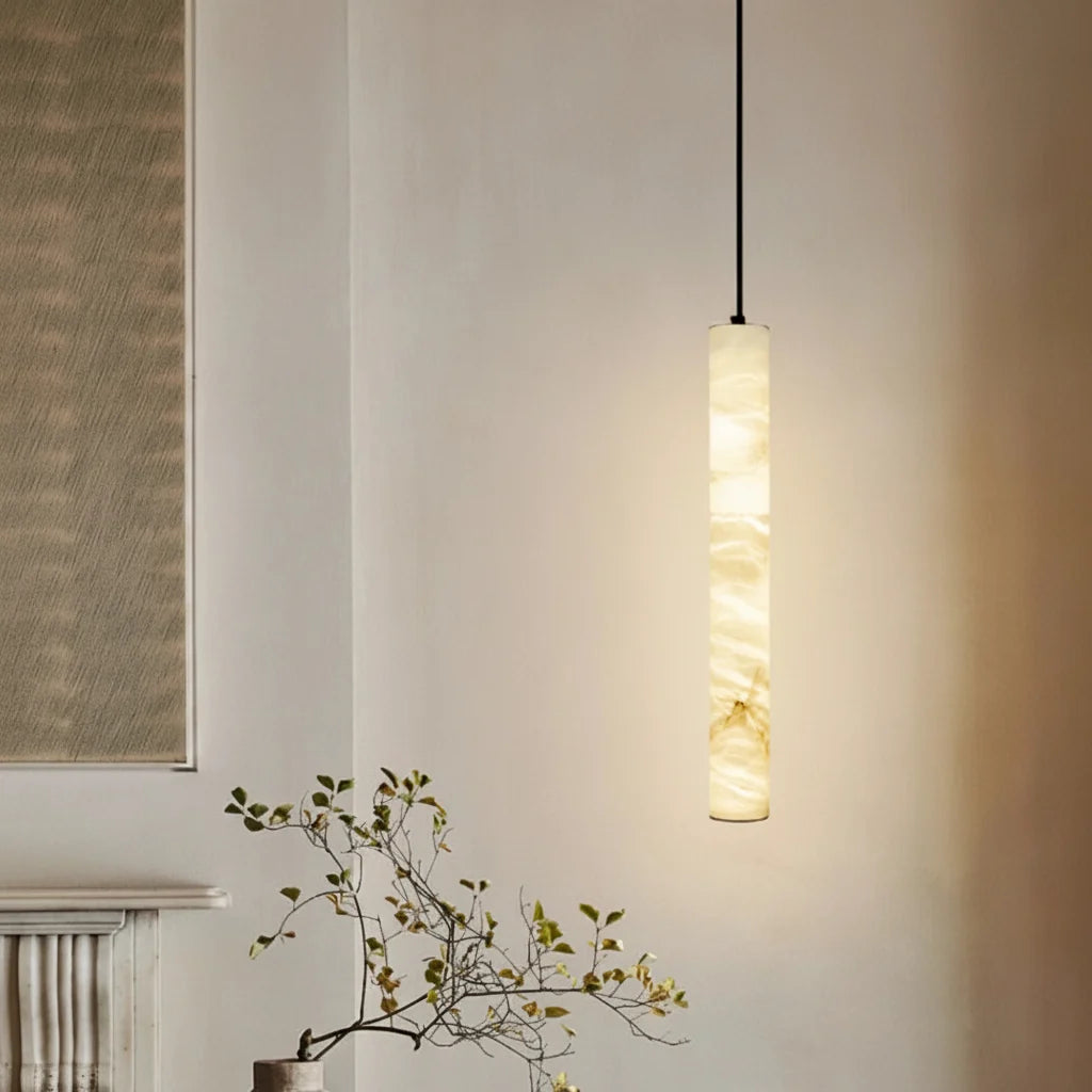 Colette | Spanish Alabaster Mini Pendant Light