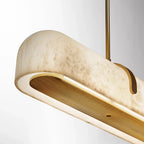 Doré | Long Alabaster Kitchen Island Pendant